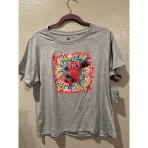 NWT Disney Parks Pixar Turning Red Mei Panda OMG Abstract Art tee M